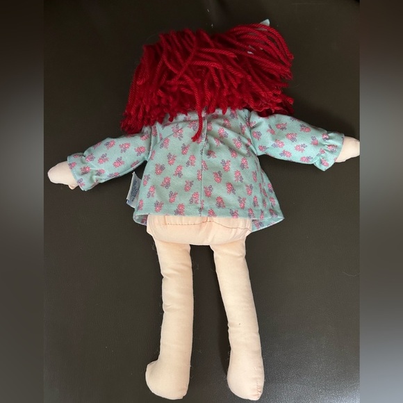 Vintage 1998 Eden Madeline Doll – Red Yarn Hair, Floral Pajamas, Appendix Scar - Picture 4 of 7